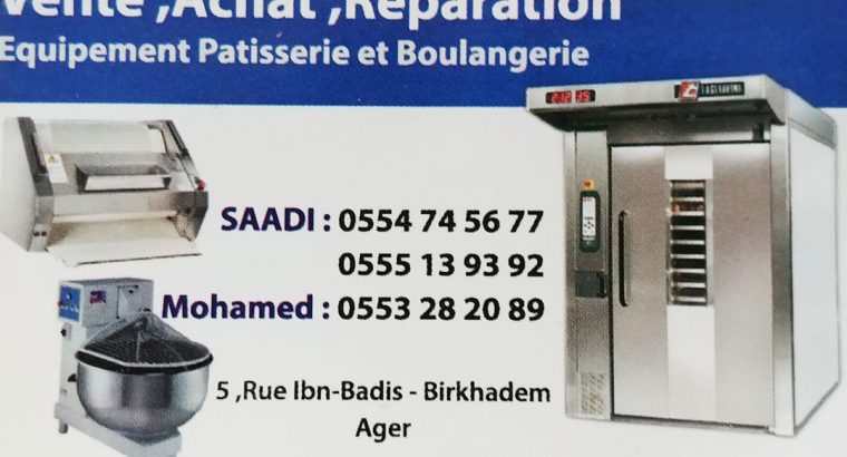 Équipements Patisserie & Boulangerie